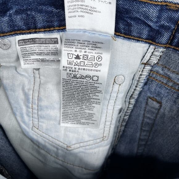 Levis 517 Mens Size 36x29 Loose Leg Medium Wash 100% Cotton Cowboy Workwear Y2K - Picture 7 of 11